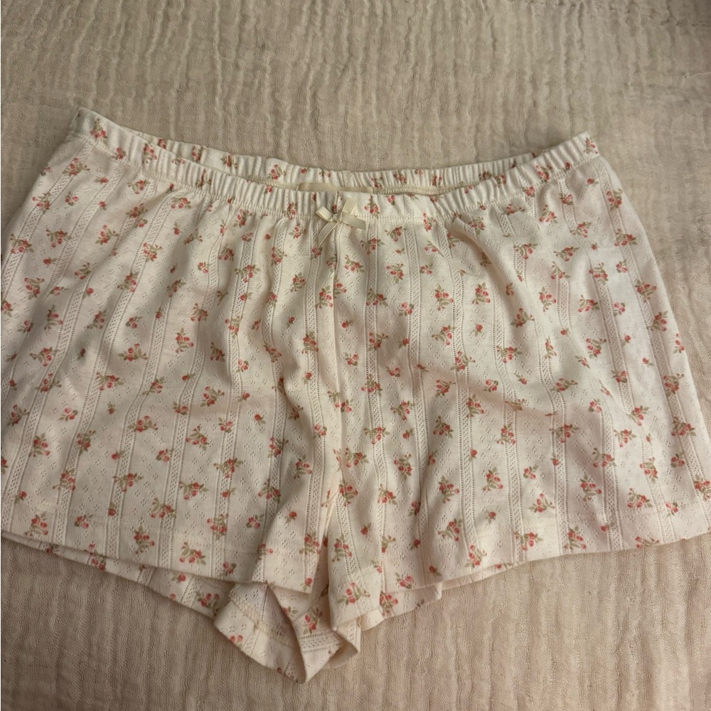 SOLAÍ The Label Floral Shorts